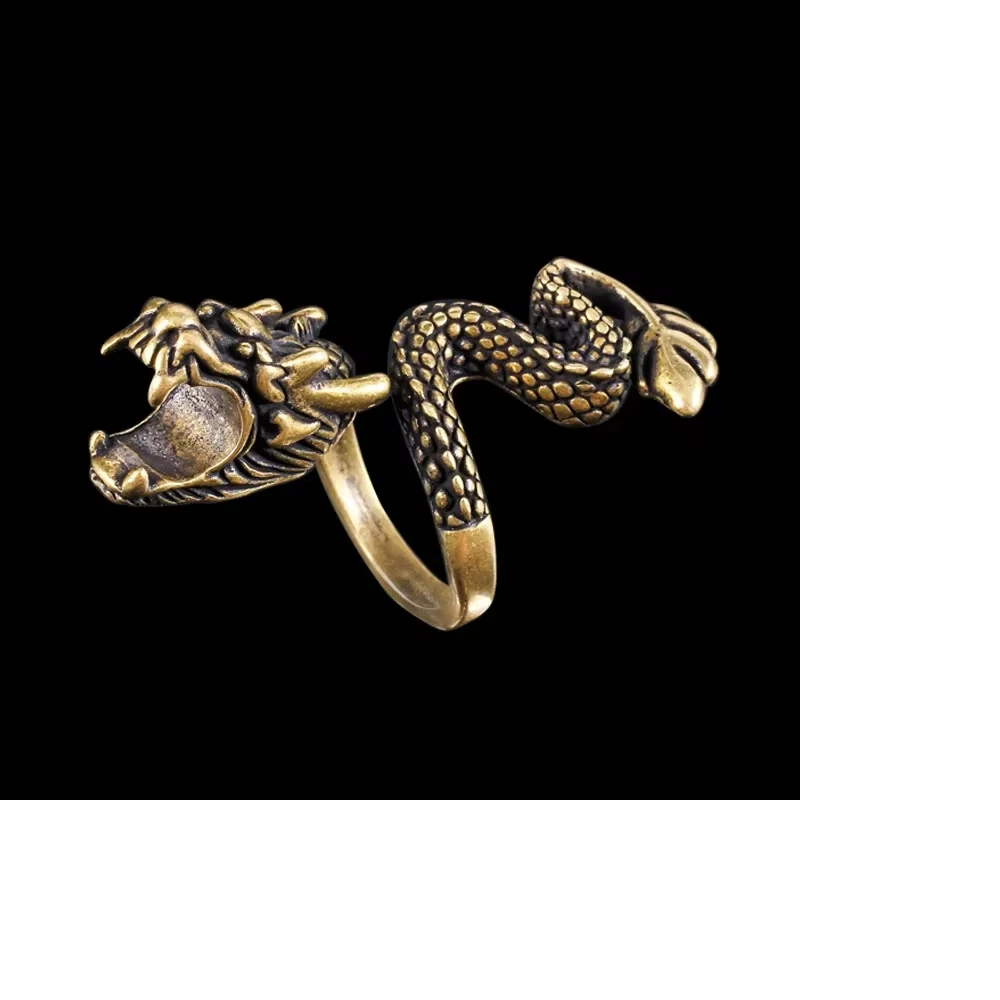 Generic Dragon Cigarette Holder Adjustable Ring Clip - image 5