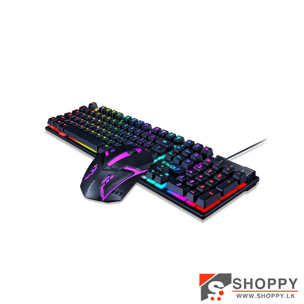 T-Wolf TF200 RGB Gaming Keyboard & Mouse Combo With - image 4