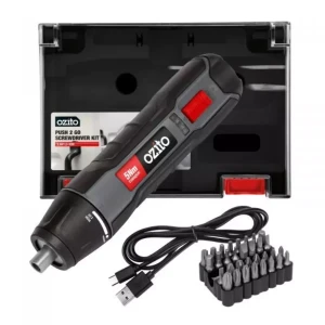 Ozito 3.6V Li-ion Push to Go Screwdriver Kit