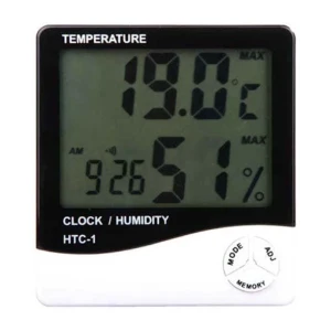 Generic HTC-1 & HTC-2 Indoor Temp Humidity Meter Clock