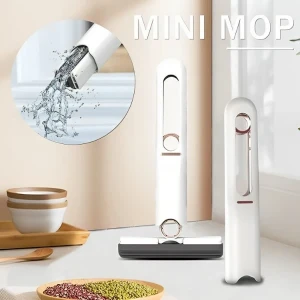 Generic Portable Folding Mini Sponge Mop for Desks