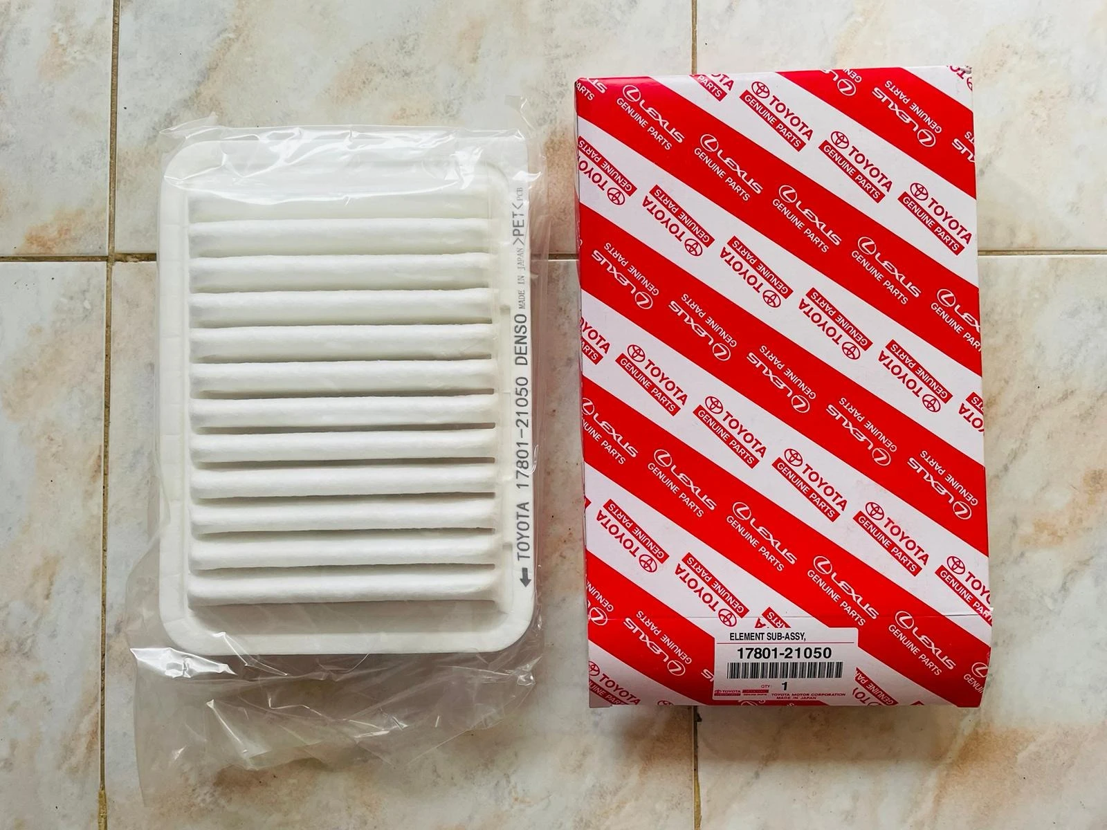 TOYOTA ALLION / PREMIO 260 GENUINE AIR FILTER