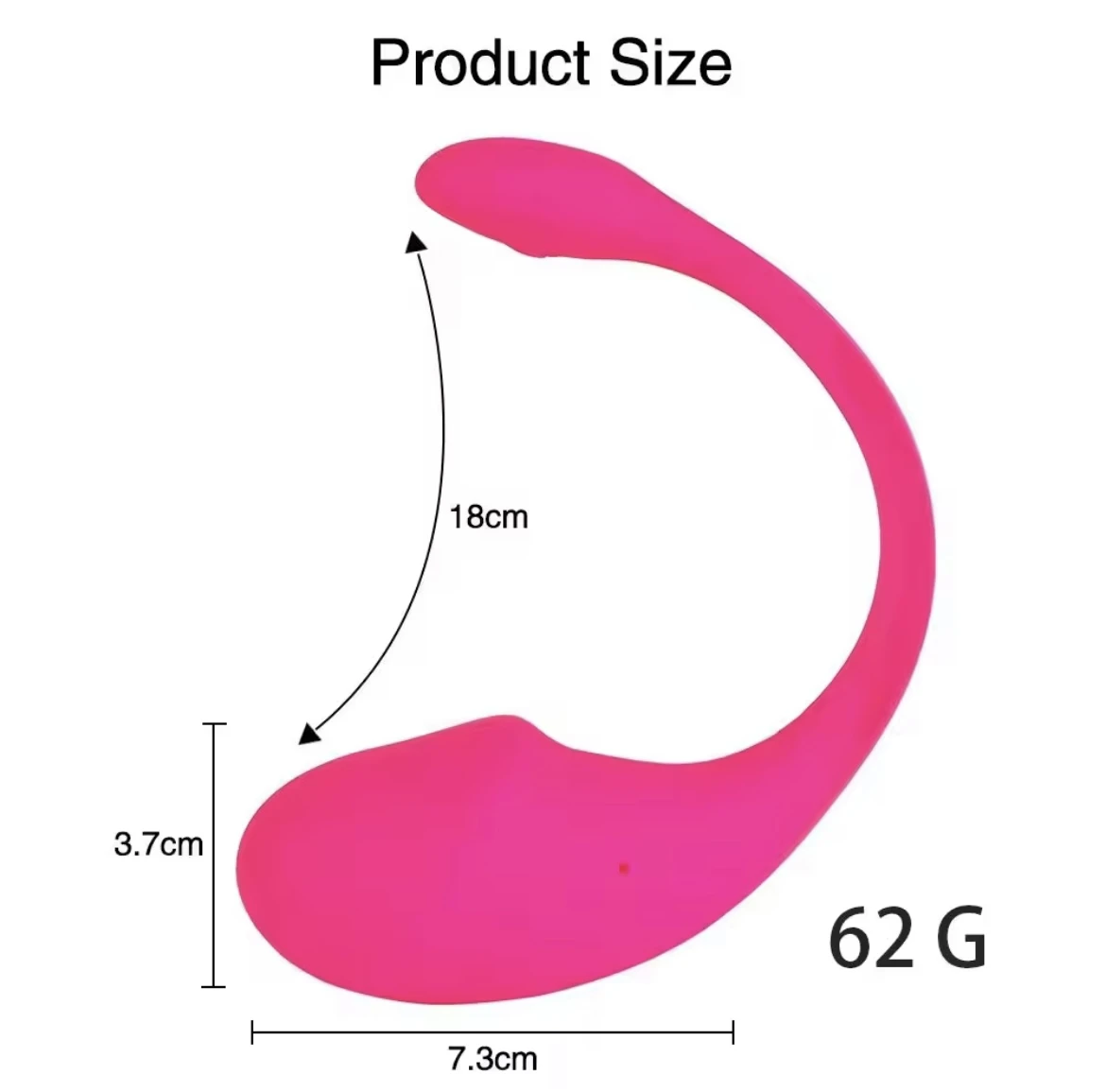 Generic Love Egg Vibrator Wireless APP Controlled - image 2