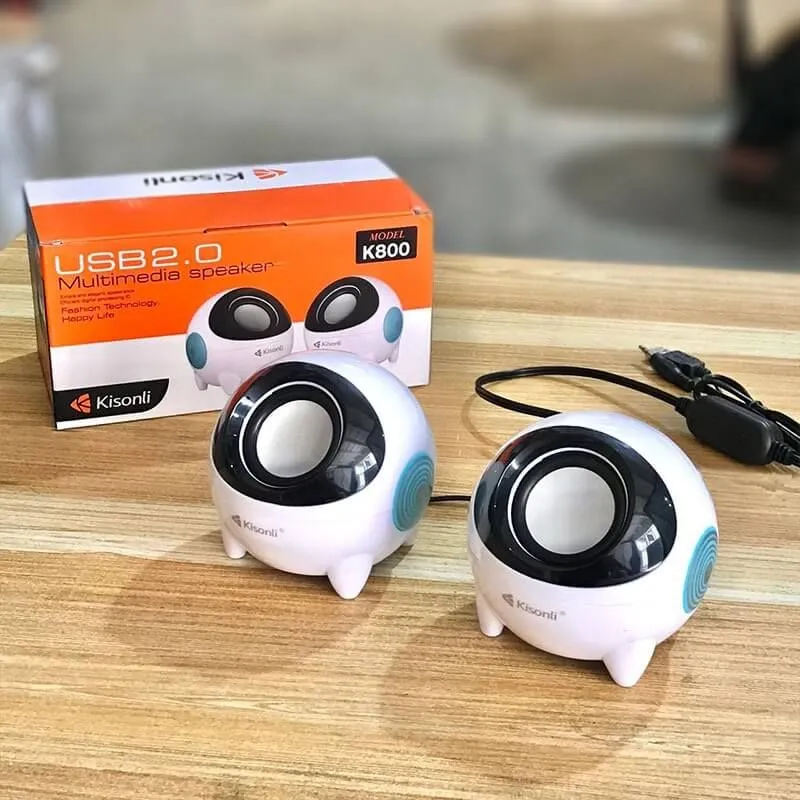 Kisonli K800 Multimedia Mini PC Speaker - image 5