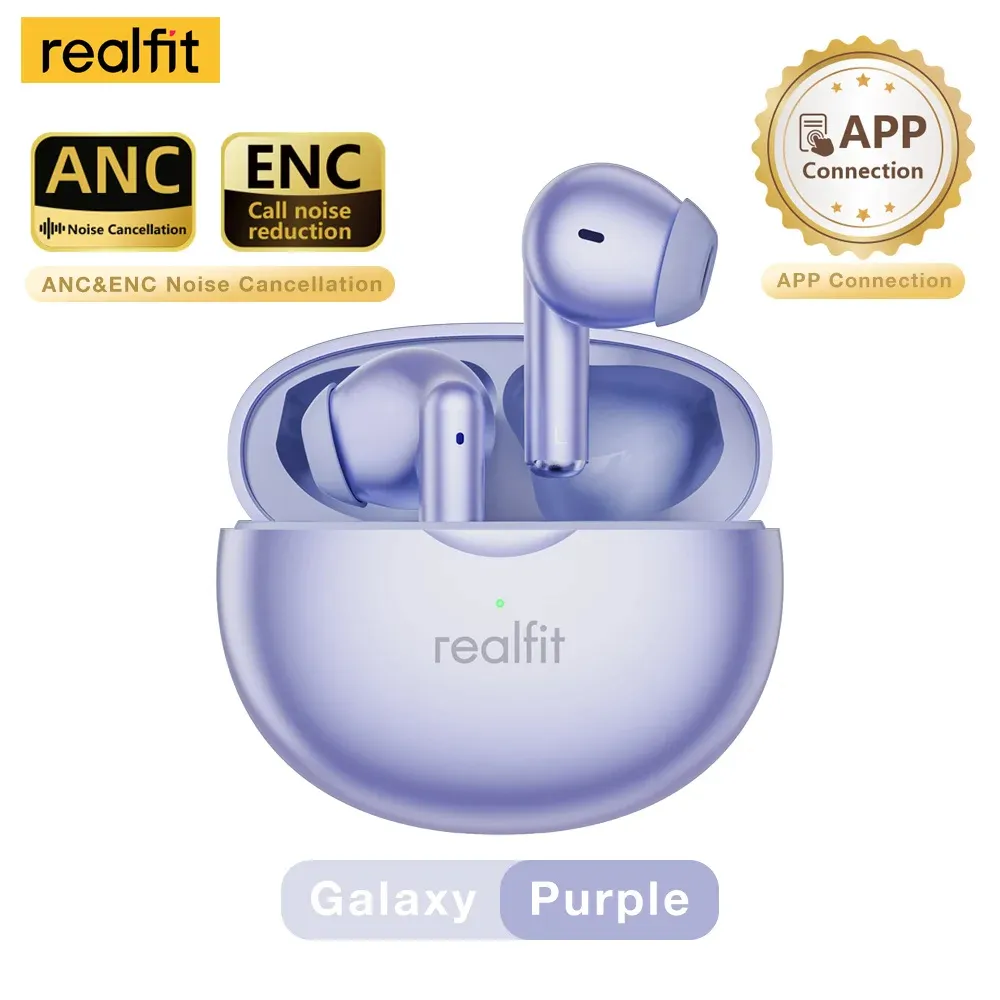 Realfit F2 Max Active Noise Cancellation 38dB ANC Blu