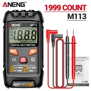 ANENG M113 Mini Digital Multimeter AC/DC Voltage Meter