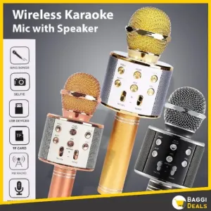 Buy Random-Color Wireless Karaoke Mic Rechargeable Bluetooth Sin