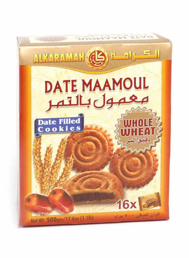 Al karamah Whole Wheat Date Maamoul 500g - image 2
