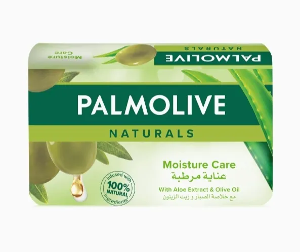 Palmolive Naturals Olive & Aloe Vera Moisture Care Bar Soap 170g - image 1