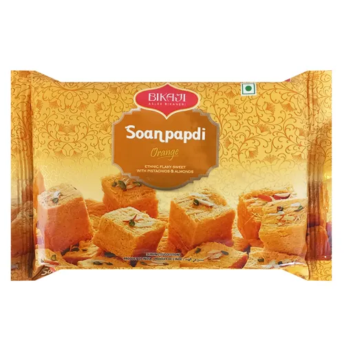 Bikaji Soan Papdi Orange Flavour