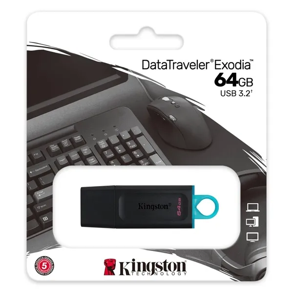 Kingston DataTraveler Exodia USB 3.2 Flash Drive Black - image 2