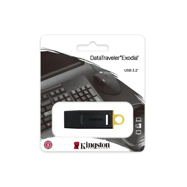 Kingston DataTraveler Exodia 16GB USB 3.2 Flash Drive
