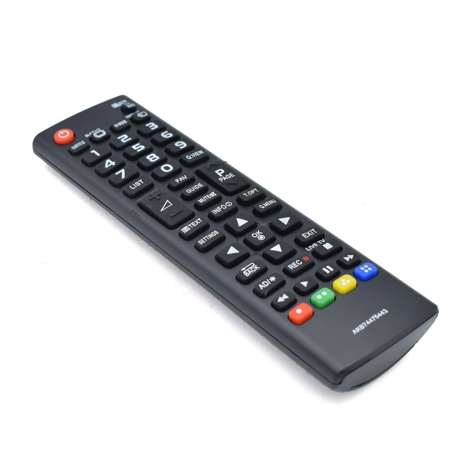 LG LED TV Remote AKB74475443 Black