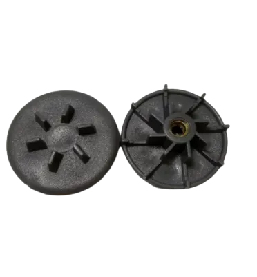 National Blender Motor Connector Large Dish Large Thread Black - image 1