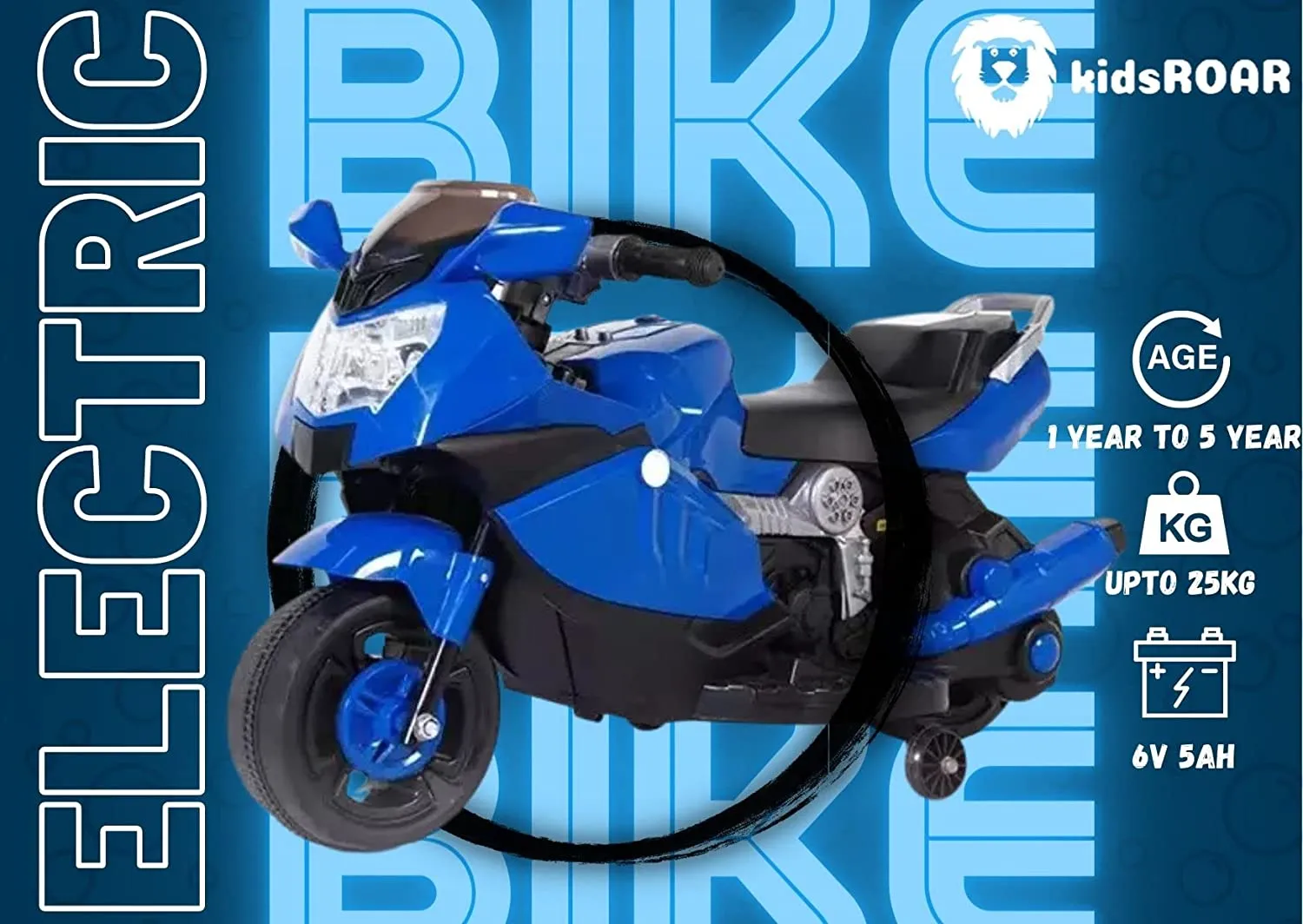 BMW Sports Style Kids Rechargeable Electric Motor Bike - image 3
