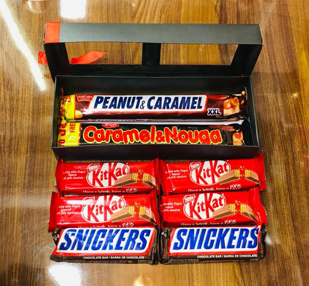 Food Library Chocolate Gift Hamper with Box