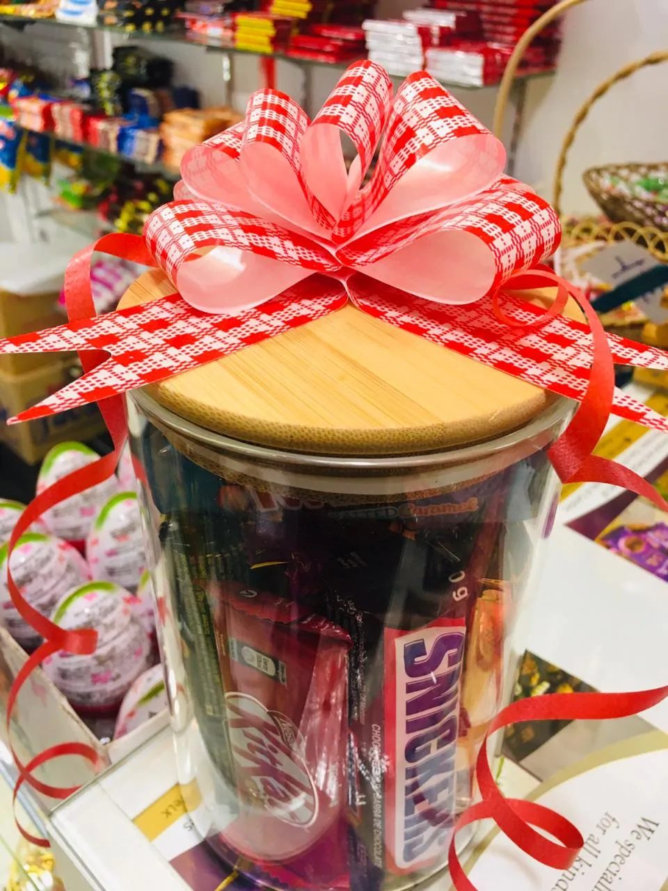 Food Library Chocolate Glass Jar Gift Hamper - image 4