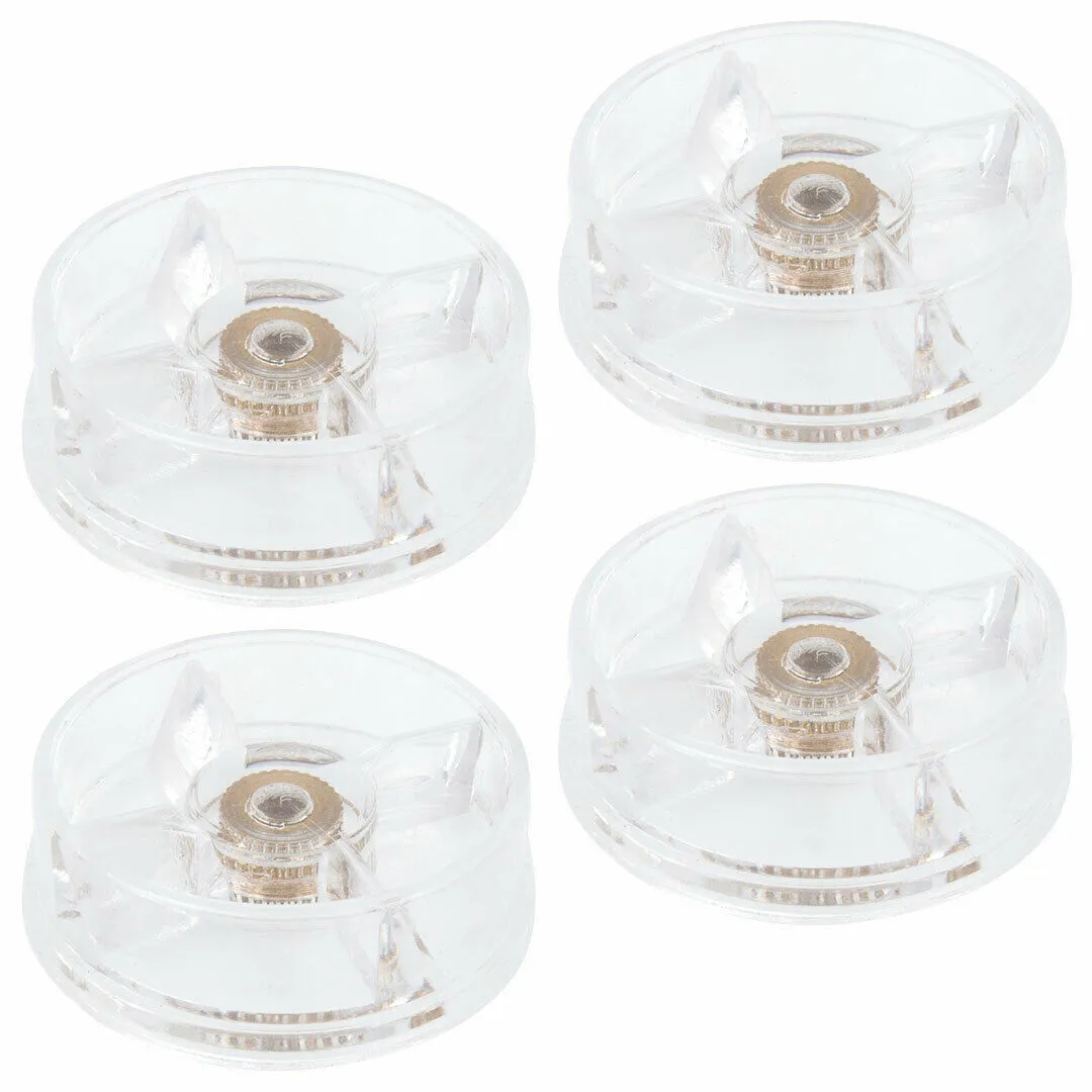 Magic Bullet Blender Motor Base Gear Clear Upgraded Pack of 4