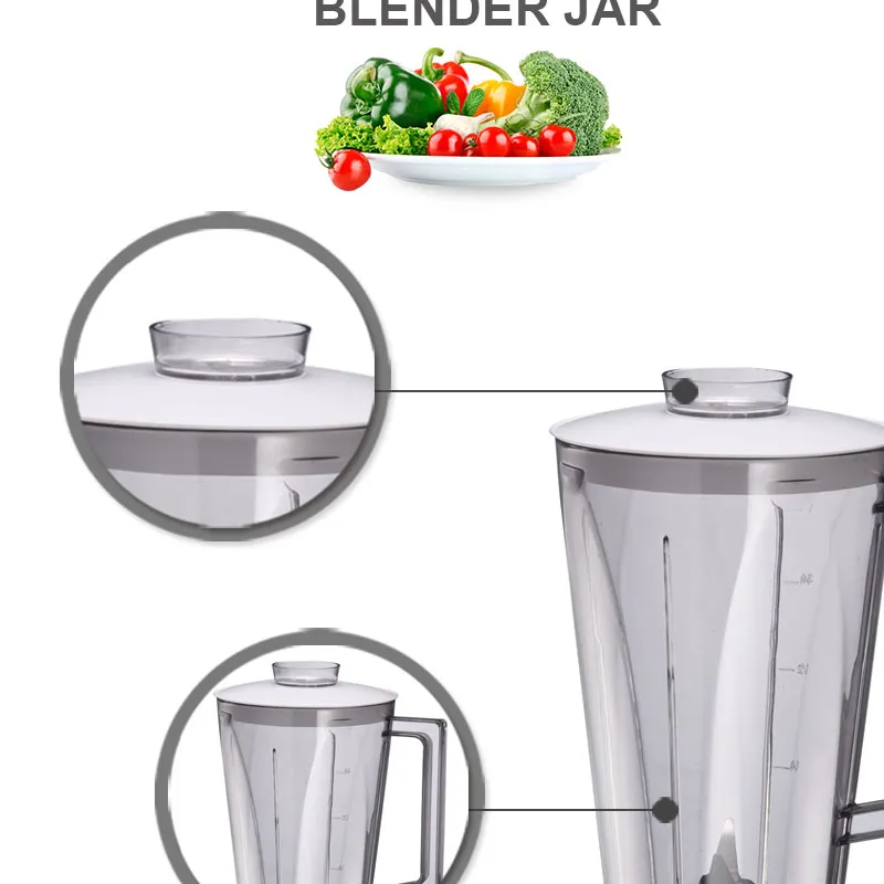 Moulinex 242 Clear Blender Mixer Grinder Jar - image 3