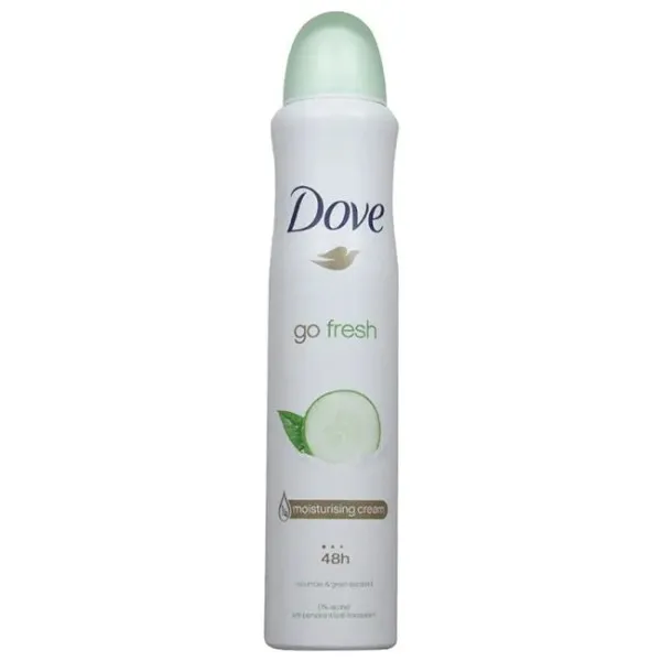 Dove Go Fresh Moisturising Cream Antiperspirant Body Spray