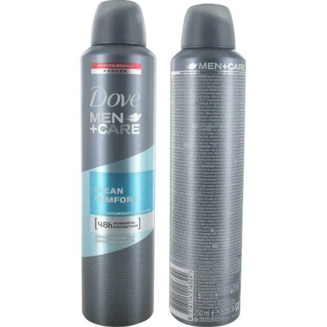 Dove Men + Care Deodorant Clean And Fresh, 250Ml