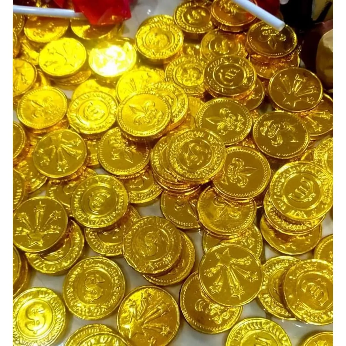 Generic Gold Chocolates Coins 25 Pcs