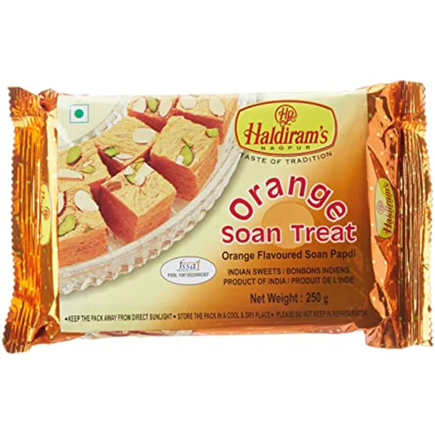 Haldirams Soan Papdi Orange