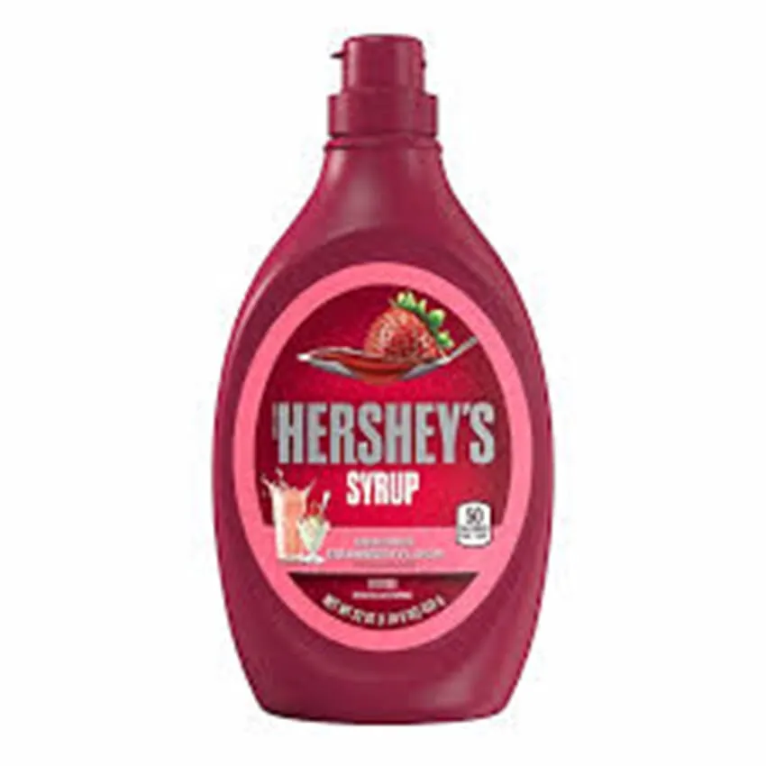 Hershes Syrup Strawberry Flavour