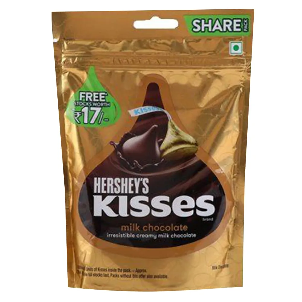 Hersheys Kisses Milk Chocolate 121.5g