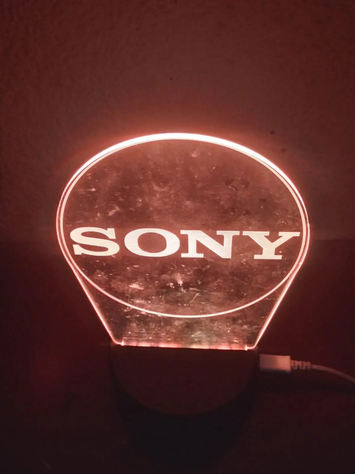 Sony 3D Illusion Night Light 7 Colours Change - image 4