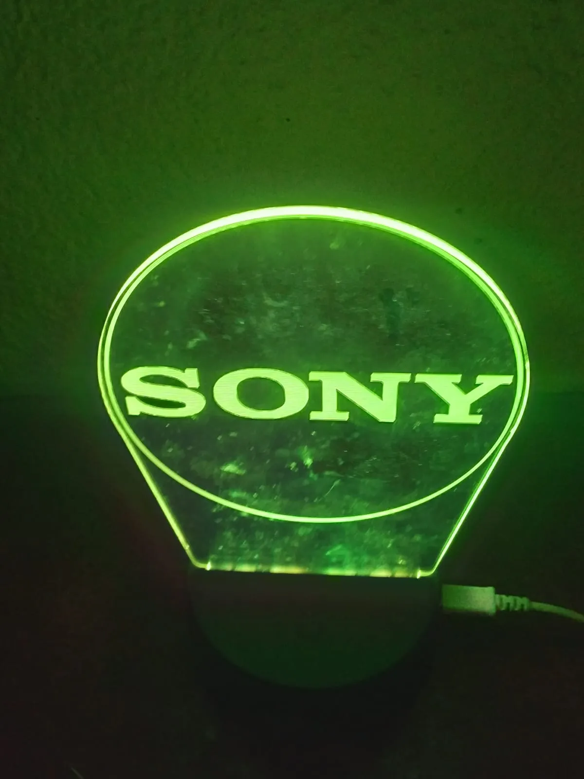Sony 3D Illusion Night Light 7 Colours Change - image 5