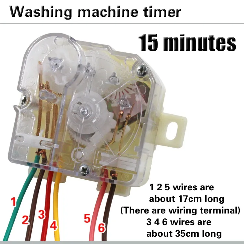 LG Washing Machine 6 Wire Timer Multicolor - image 3