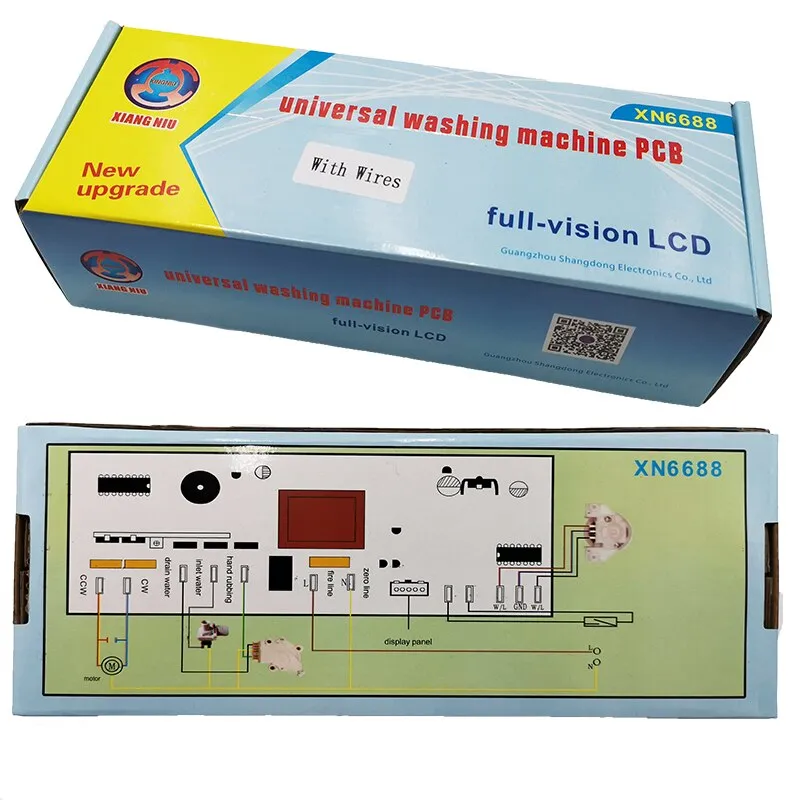 Generic XN6688 Universal Washing Machine Digital PCB - image 2