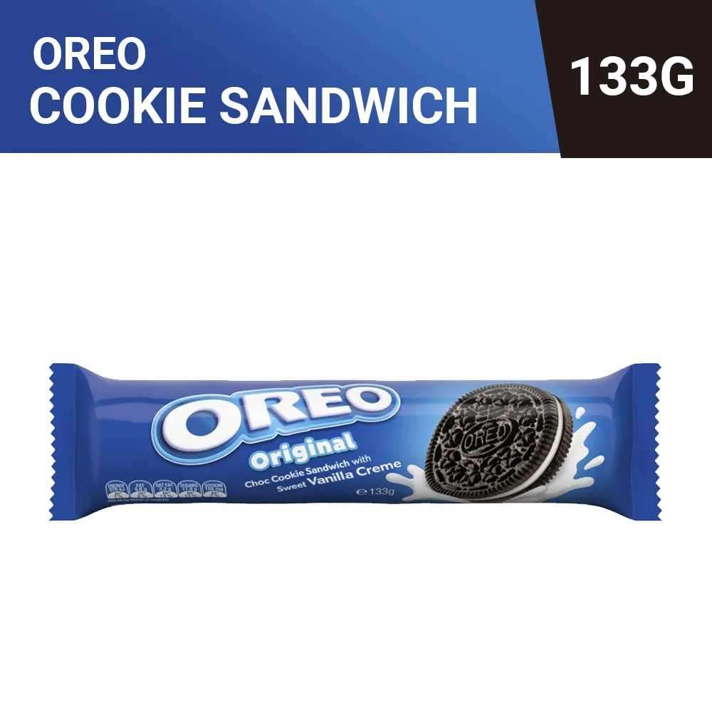Oreo Vanilla Cream Sandwich Cookies 4-Pack - image 2