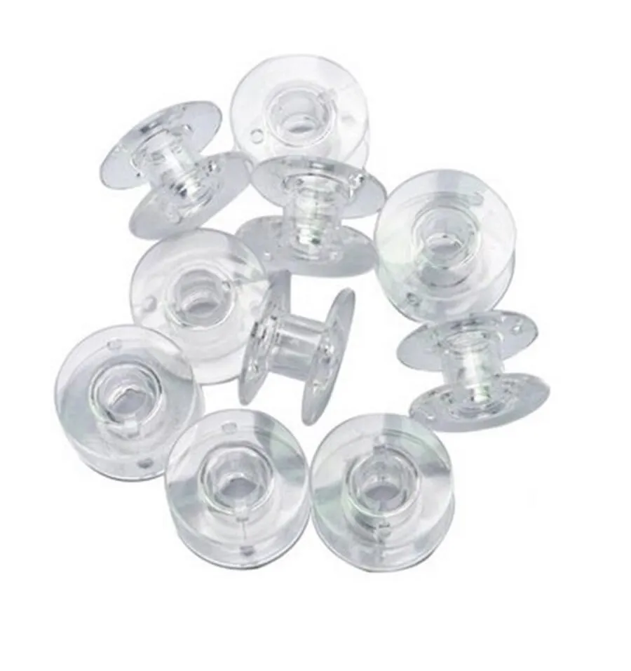 Singer Class 15 Zigzag Sewing Machine Plastic Bobbins 10 Pk