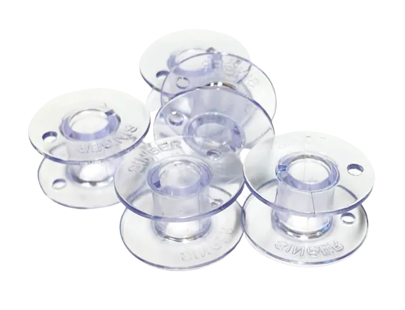 Singer Class 15 Zigzag Sewing Machine Plastic Bobbins 10 Pk - image 2
