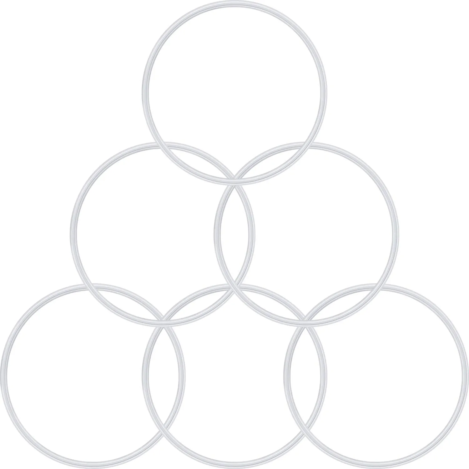 Magic Bullet Blender Base Seal Ring Gasket 5-Pack