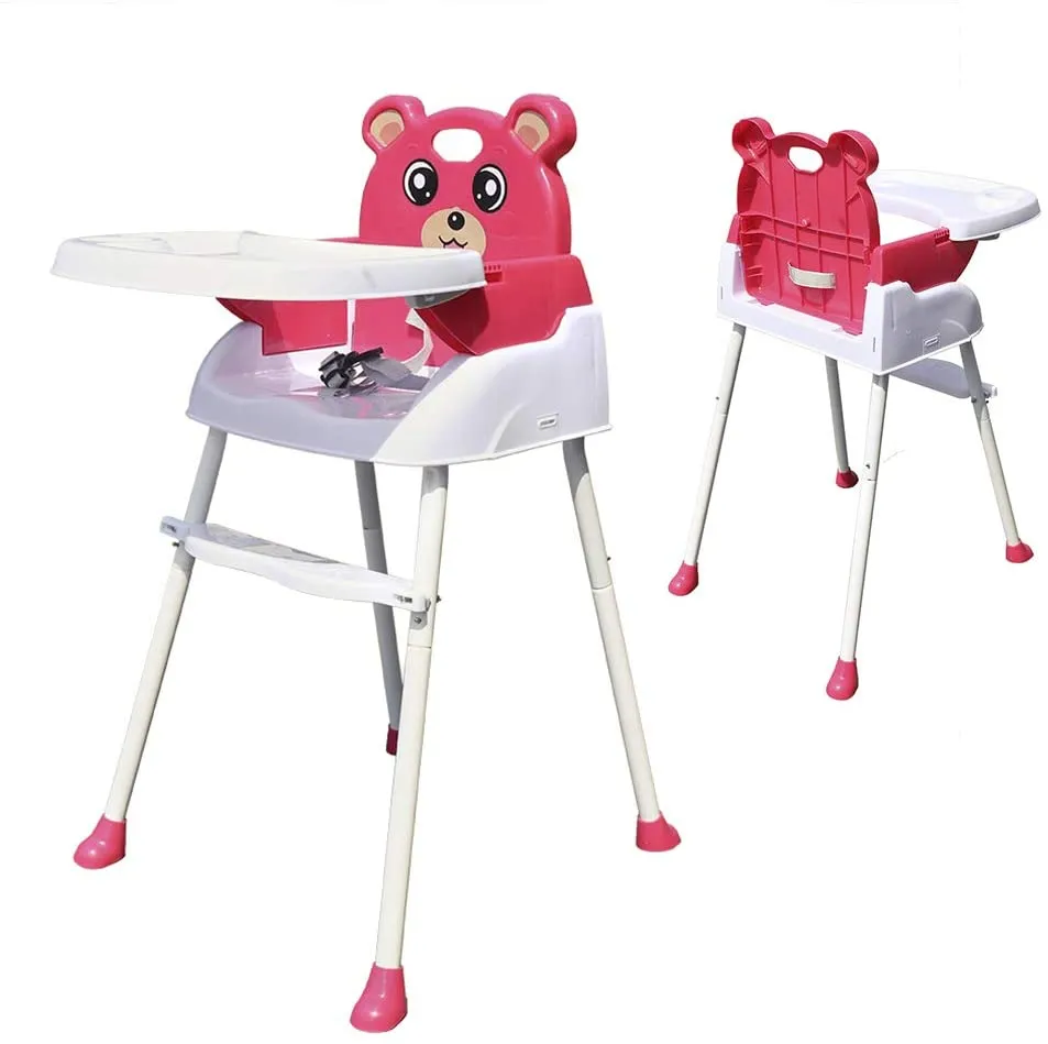 Generic Baby High Feeding Chair Pink - image 5