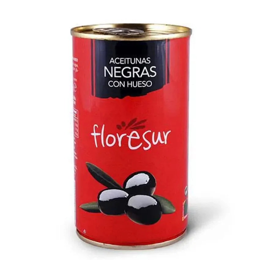 Generic Pitted Black Olives Tin