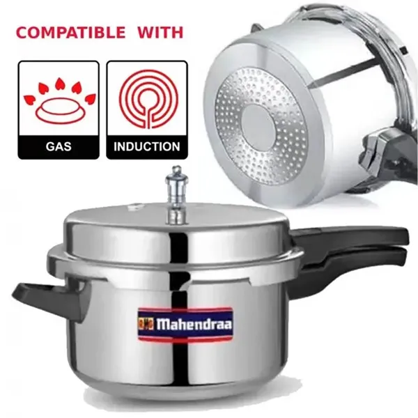 Mahendra Aluminum Pressure Cooker 5 Litres - image 2