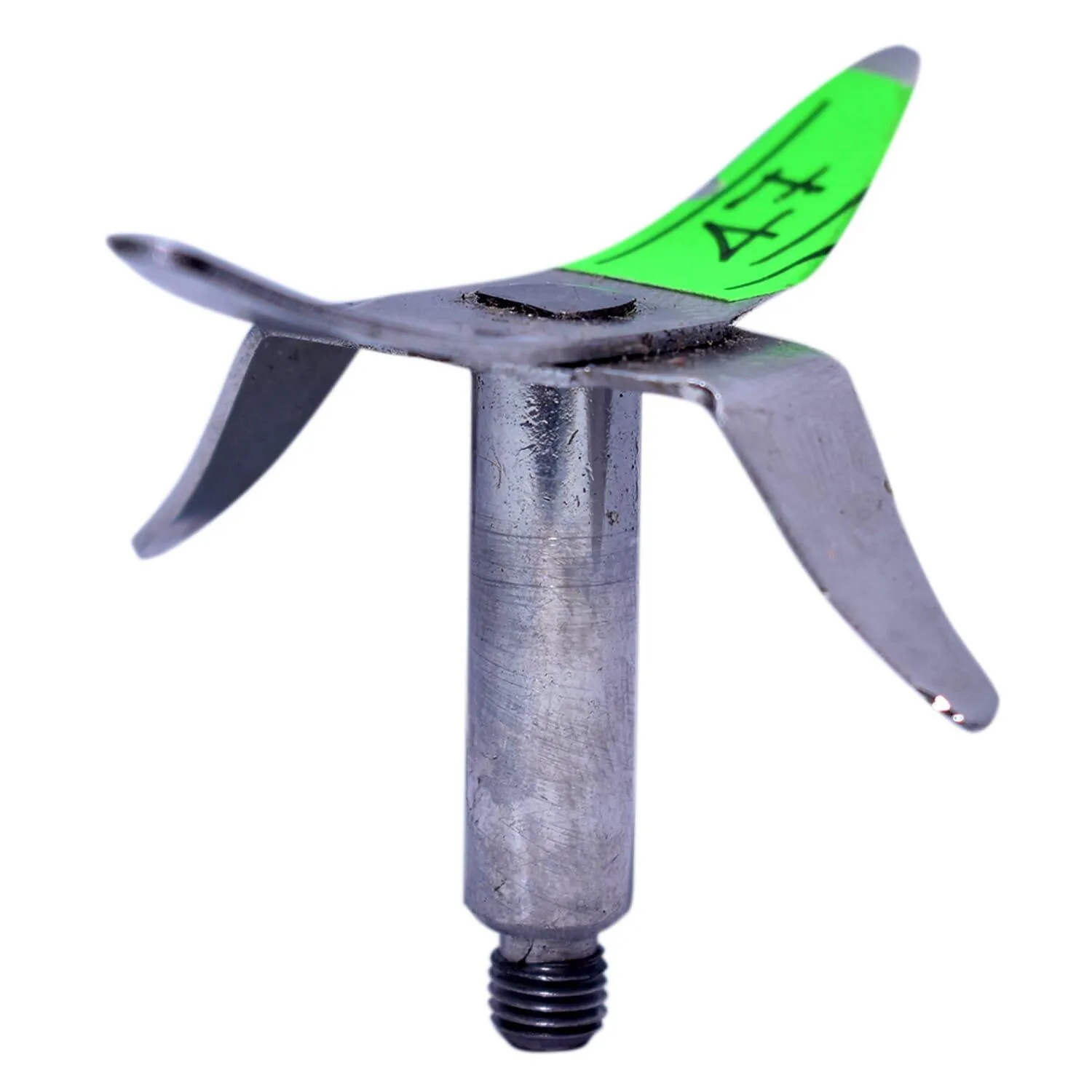 National Blender 4 Teeth Blade Silver - image 1