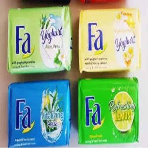 Fa Bar Soaps Aloe Vera 125g x4Pcs