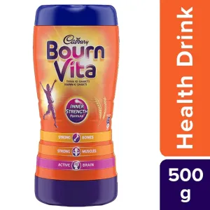 Cadbury Bournvita Chocolate Health Drink, 500g Jar