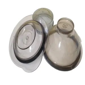 Generic Blender Mixer Grinder Jar Lid Set Transparent
