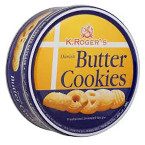 K.Rogers Danish Butter Cookies Pan, 300g