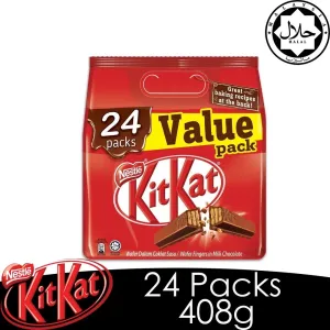 KitKat 17g x 24Packs Wafer Fingers in Milk Chocolate