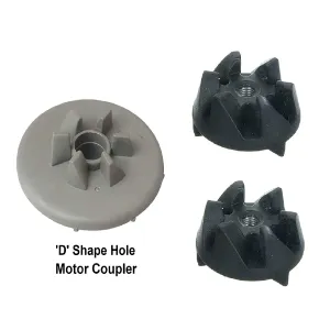 Panasonic Blender Motor Coupler D Shape Slot Multicolor