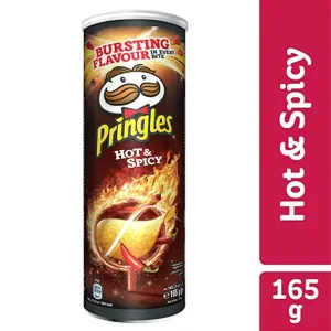Pringles Hot & Spicy Chips 165g