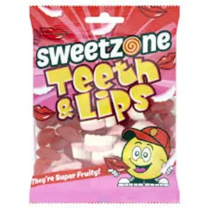 Sweetzone Gummies Teeth & Lips Sour Fizzy Halal