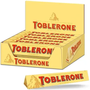 Toblerone Milk Chocolate 100g 20Pcs Pack